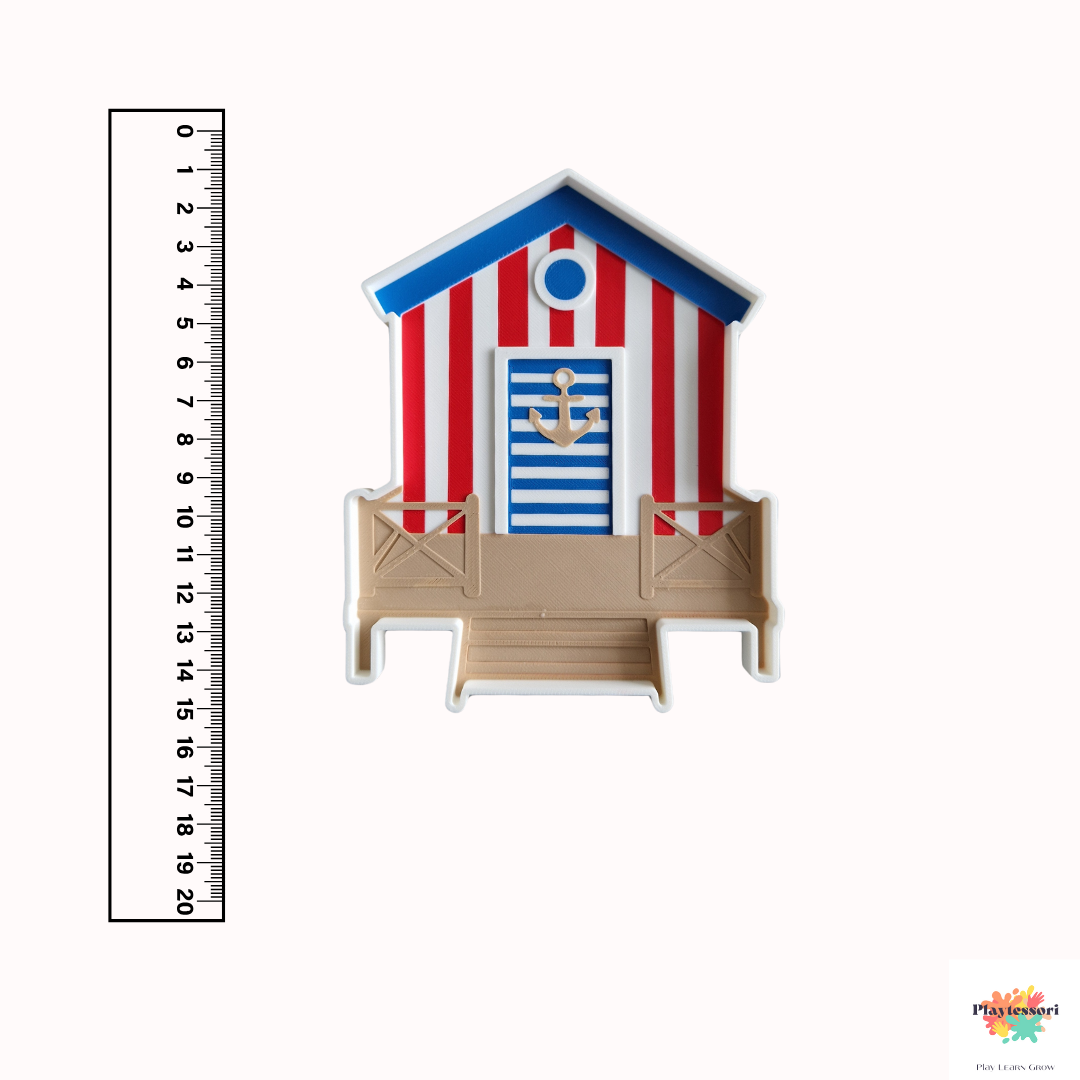 Strandhuis Bio Sensorische Speeltray