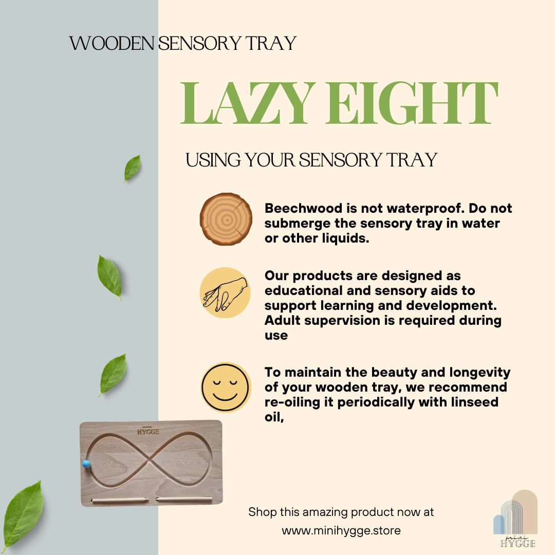 Wooden Lazy Eight Board