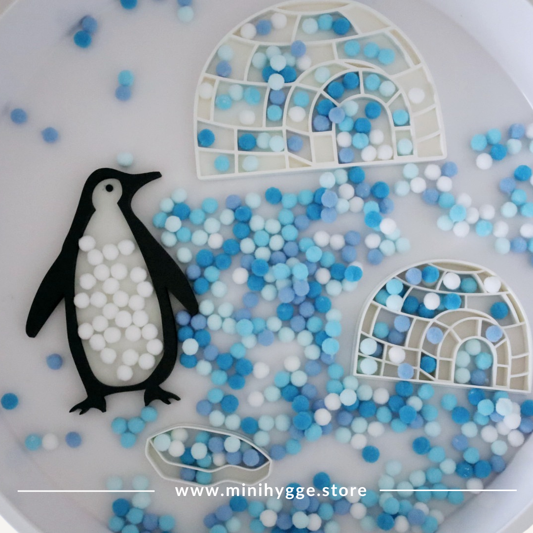 PENGUIN BIO SENSORY PLAY TRAY