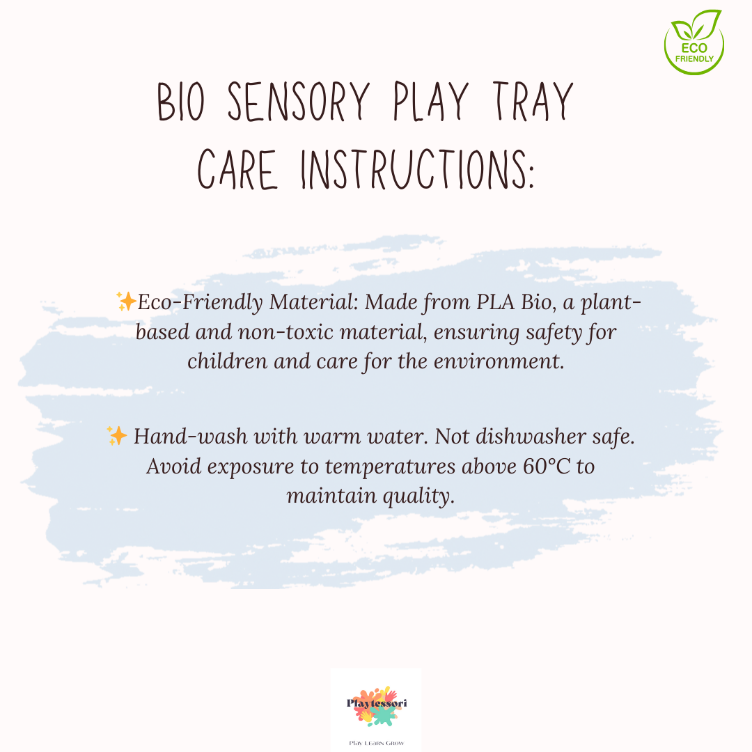 Sensorisch Tray – Hommel | Montessori Geïnspireerd Natuurspel