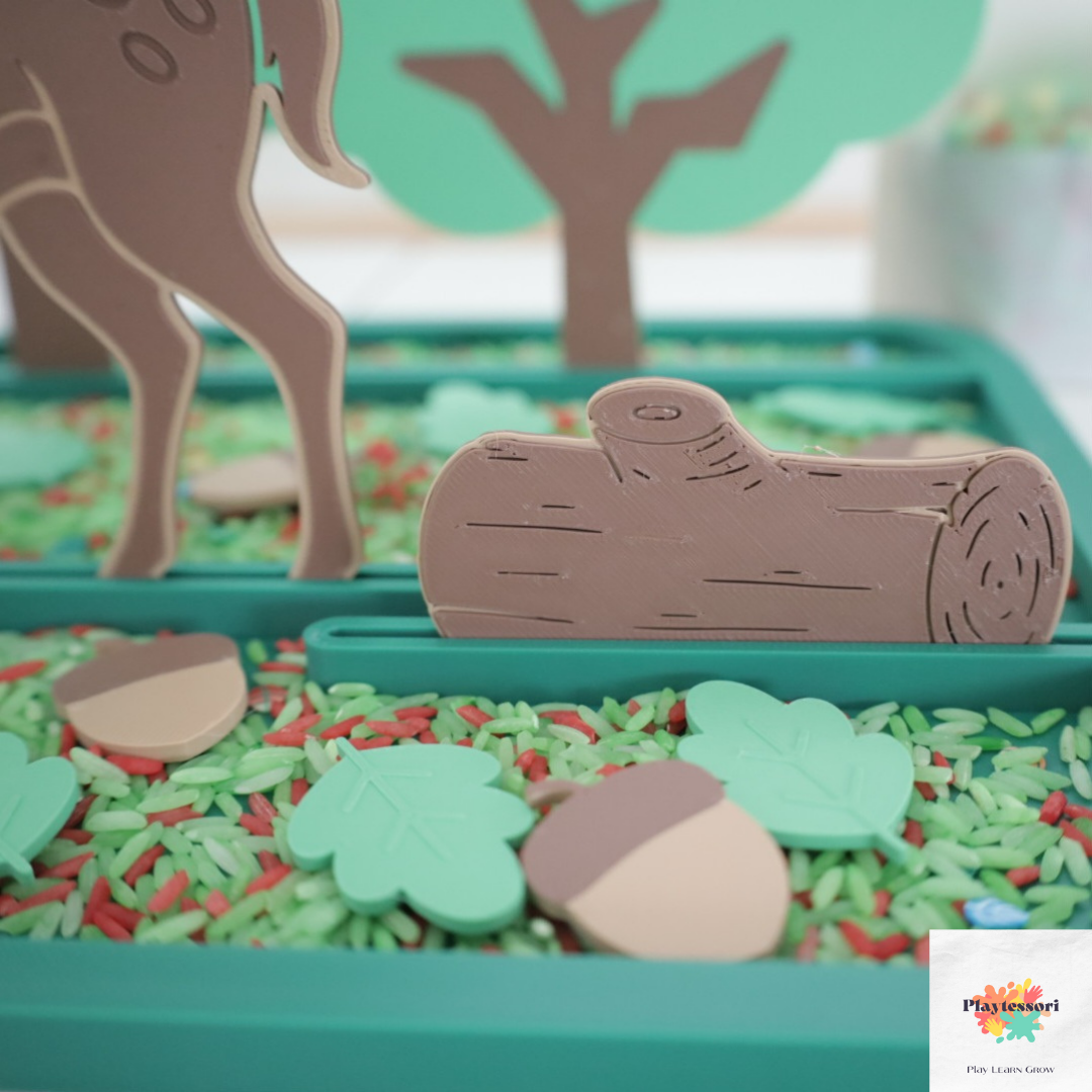 Bos Sensorisch Spel Tray Set