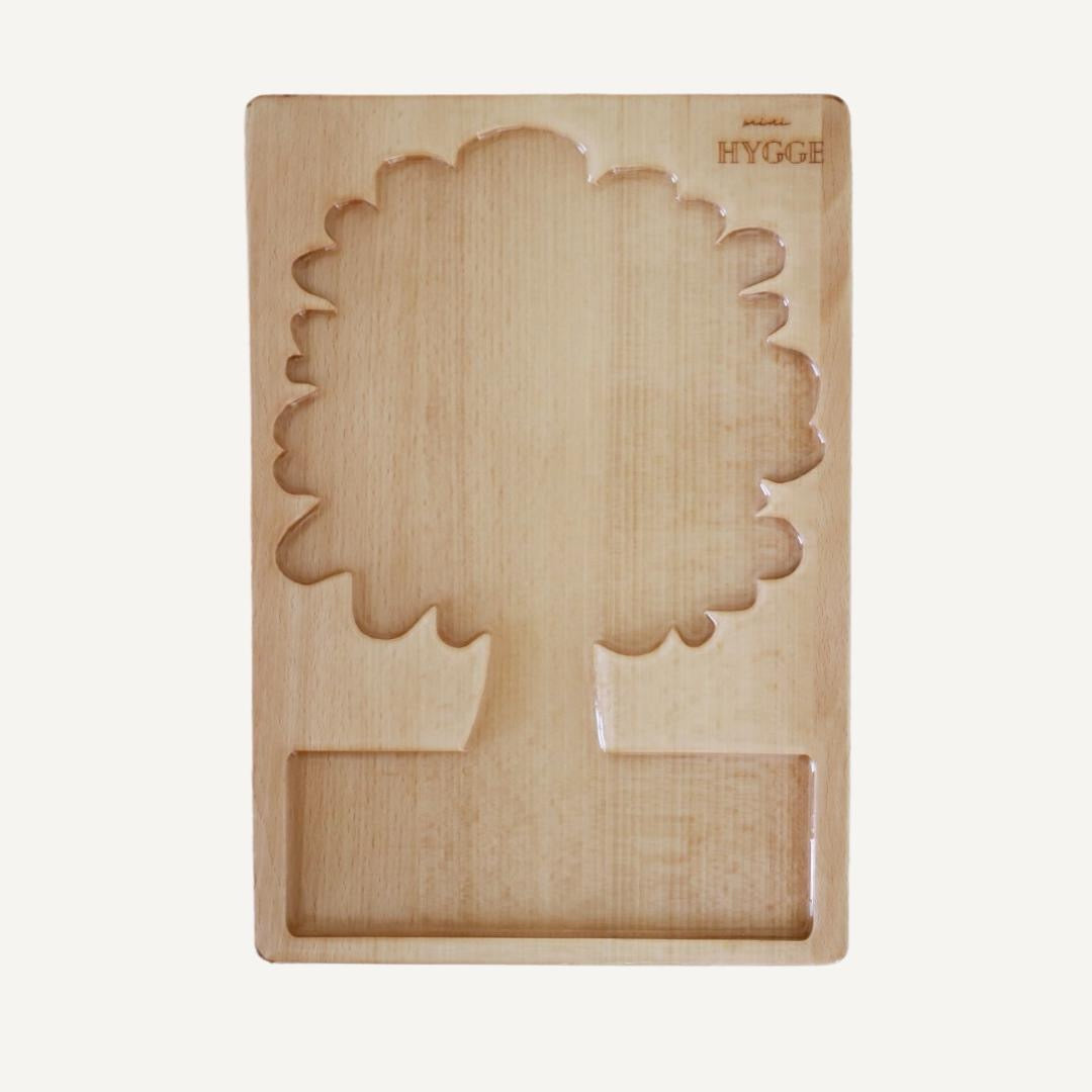 Houten Boom Sensorische Speeltray