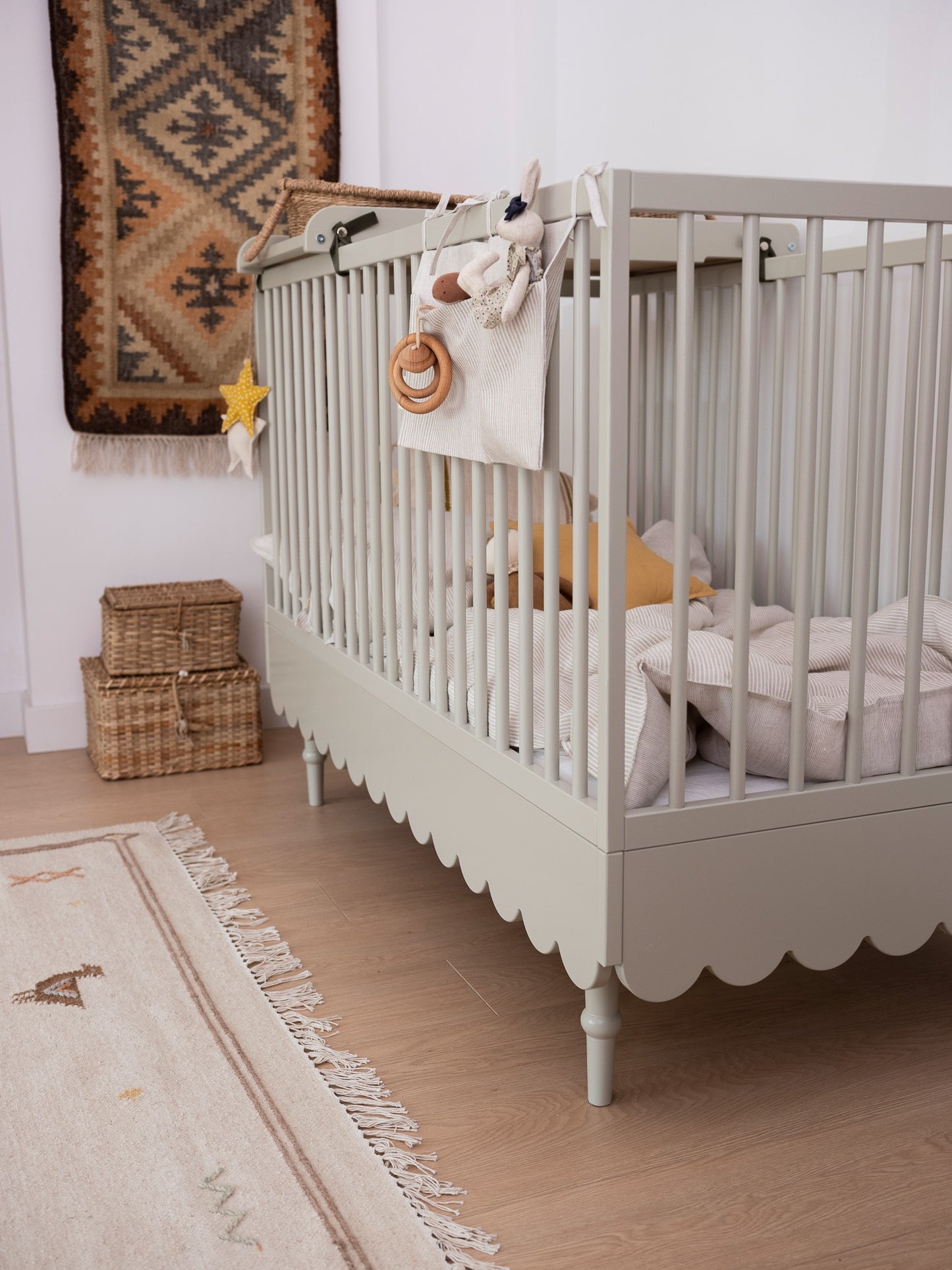 Babybed Babushka-70x140 - Olive