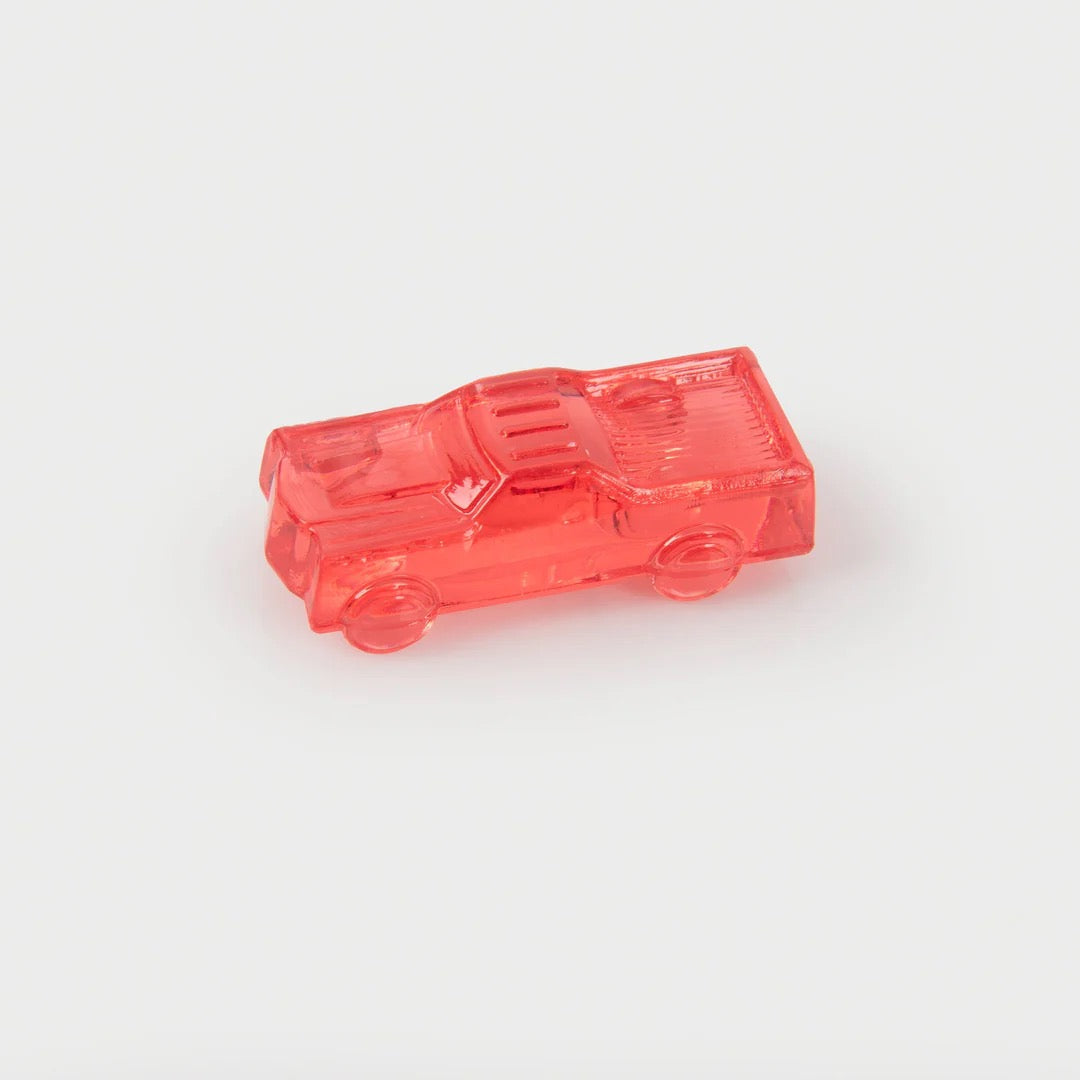TickIT Translucente Kleurenauto's – Set van 72 stuks