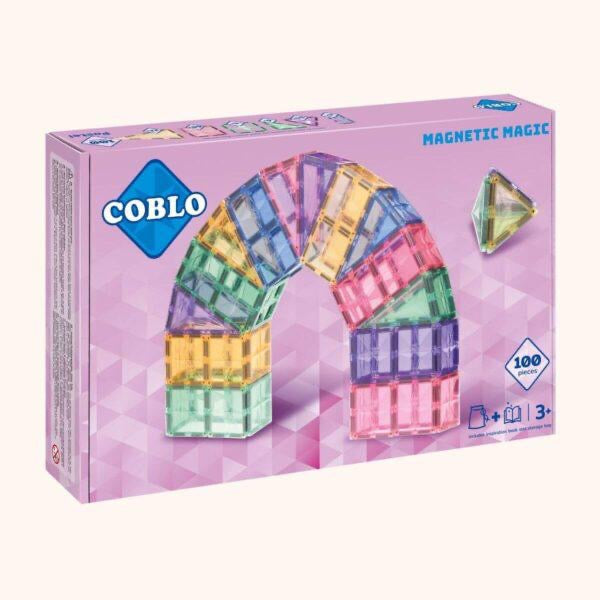 Coblo | 100-Piece Magnetic Tile Set