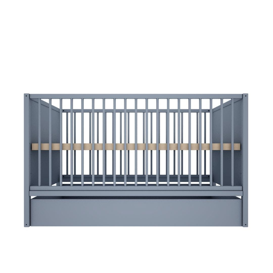 Babybed TWEENS | 70x140 cm – Muted Blauw