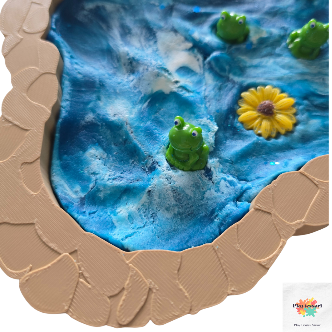 Little Munchkins Playdough- Speelklei met 5 kleine kikkertjes