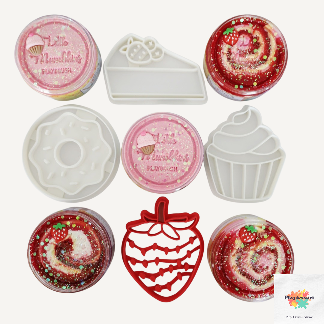Little Munchkins Playdough Speelklei Strawberry Sweetness