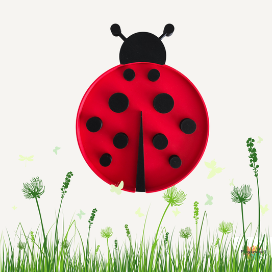 Plateau de jeu biosensoriel Coccinelle