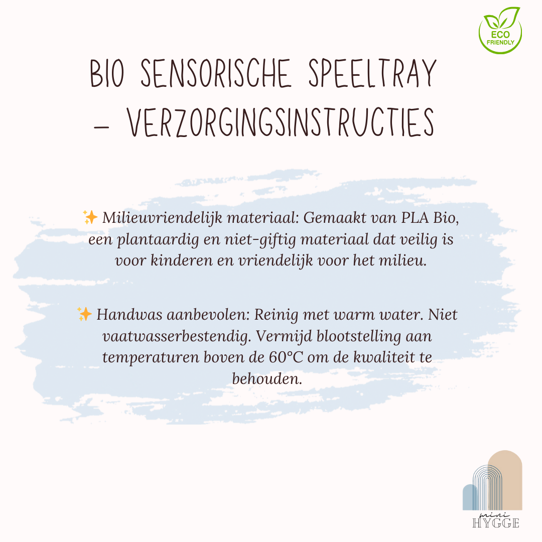 Zeilboot Bio Sensorische Speeltray