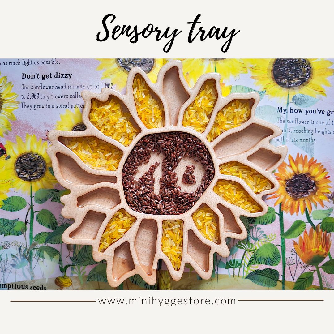 Sunflower Sensory Tray