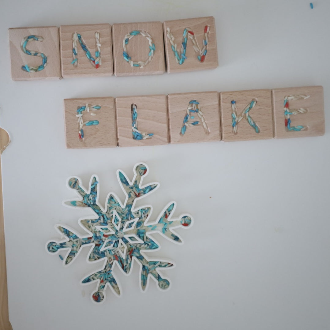 Snowflake Bio Sensory Tray