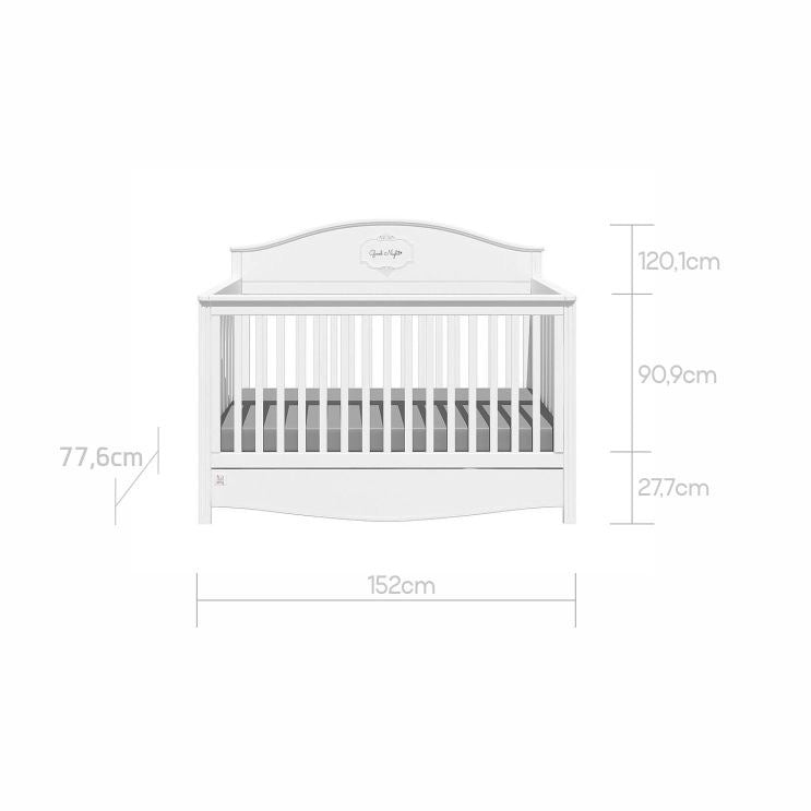 Good Night Babybed 70x140 cm met Lade