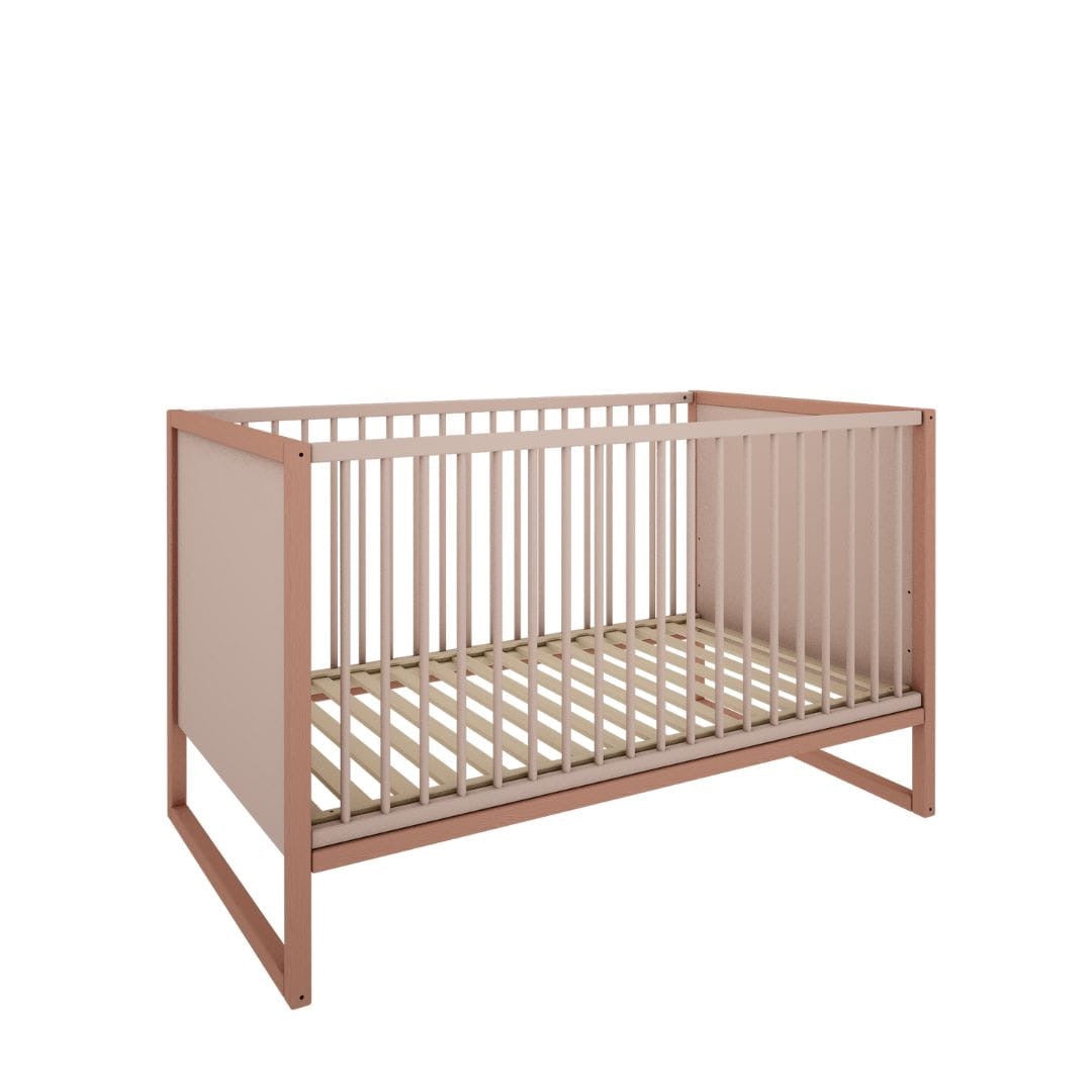 Babybed TWEENS | 70x140 cm – Koraal / Roze