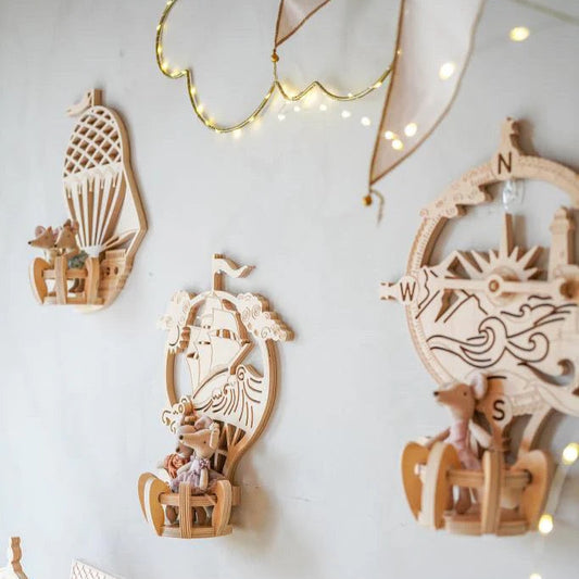 Ocean Hot Air Balloon Room Decor