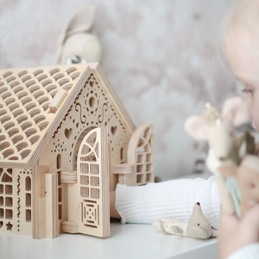Houten peperkoekhuisje JELLY Trele Morele Design