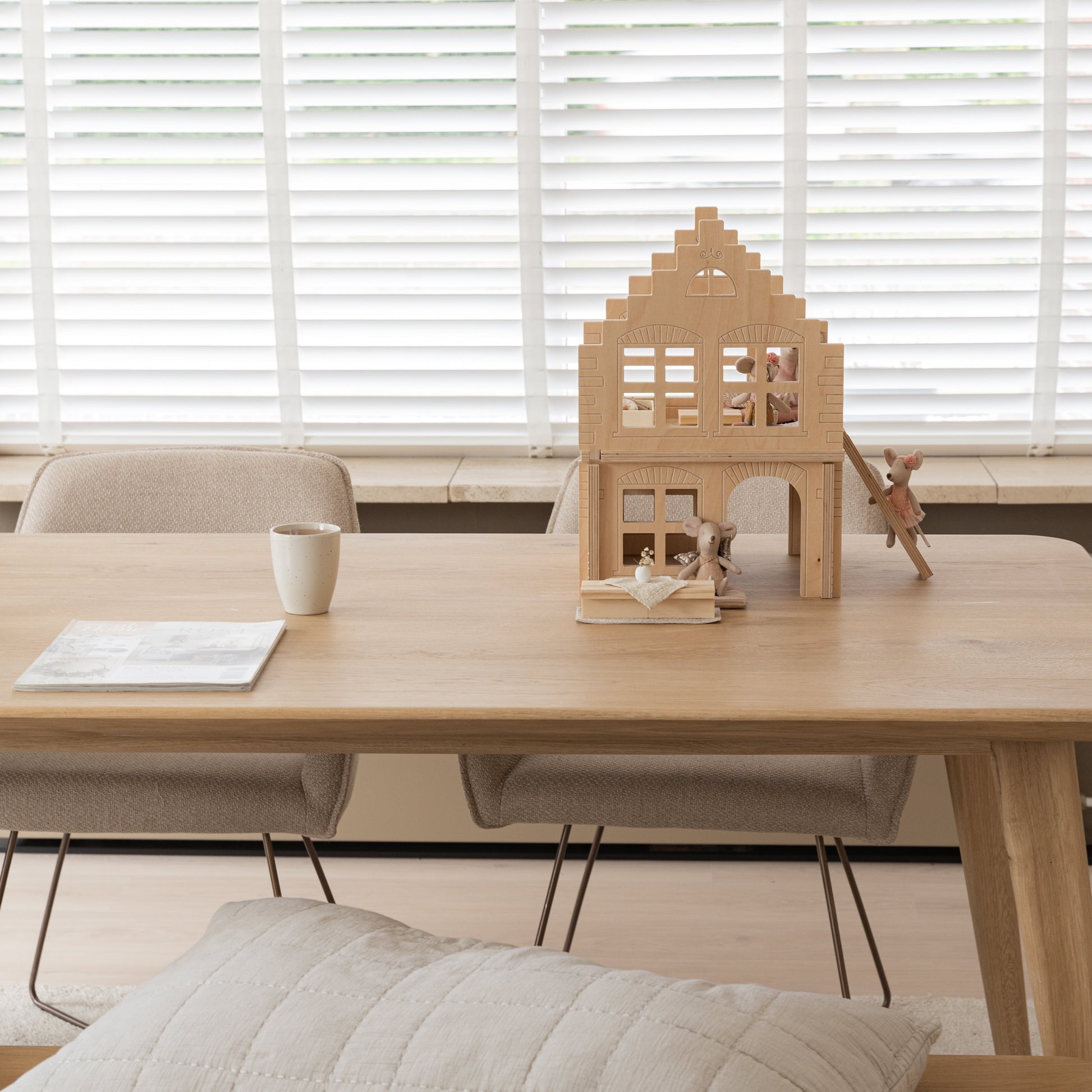 Houten Nederlands huis speelgoed kinderen